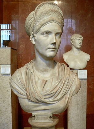 Salonina Matidia niece of Trajan ca 112 CE Louvre Ma 1196 MR 563 Photo Clio20 2006  